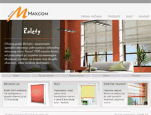 Tablet Screenshot of pphmaxcom.pl